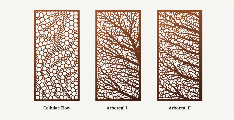 Samples of Nervous System patterns developed as part of the Parasoleil Artist Series