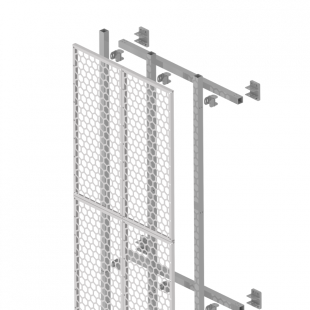 Rendering of a Parasoleil™ ParaClad 200 Substructure Solution