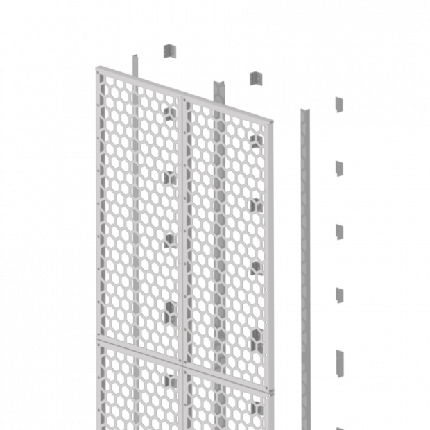 Rendering of a Parasoleil™ ParaClad Lite Substructure Solution