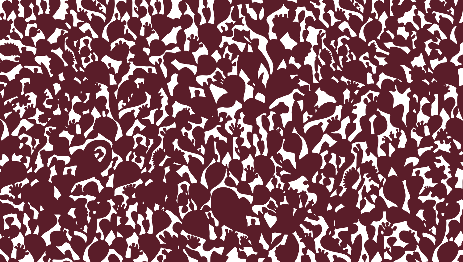 Parasoleil™ Anderson Ranch© pattern displayed with a burgundy color overlay