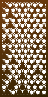 Parasoleil™ Apiary© pattern displayed as a rendered panel