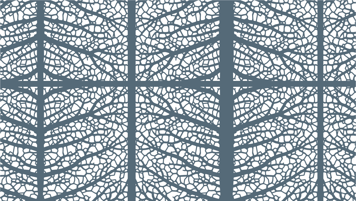 Parasoleil™ Arboreal I© pattern displayed with a blue color overlay