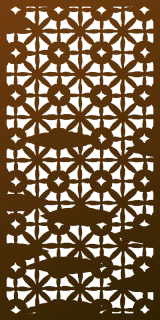 Parasoleil™ Balambra© pattern displayed as a rendered panel