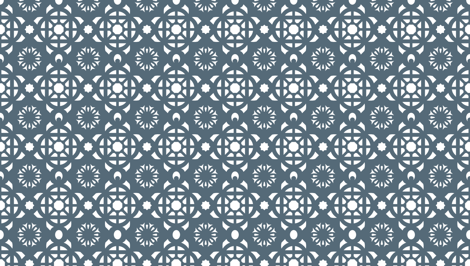 Parasoleil™ Casablanca© pattern displayed with a blue color overlay