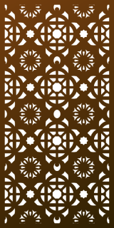 Parasoleil™ Casablanca© pattern displayed as a rendered panel