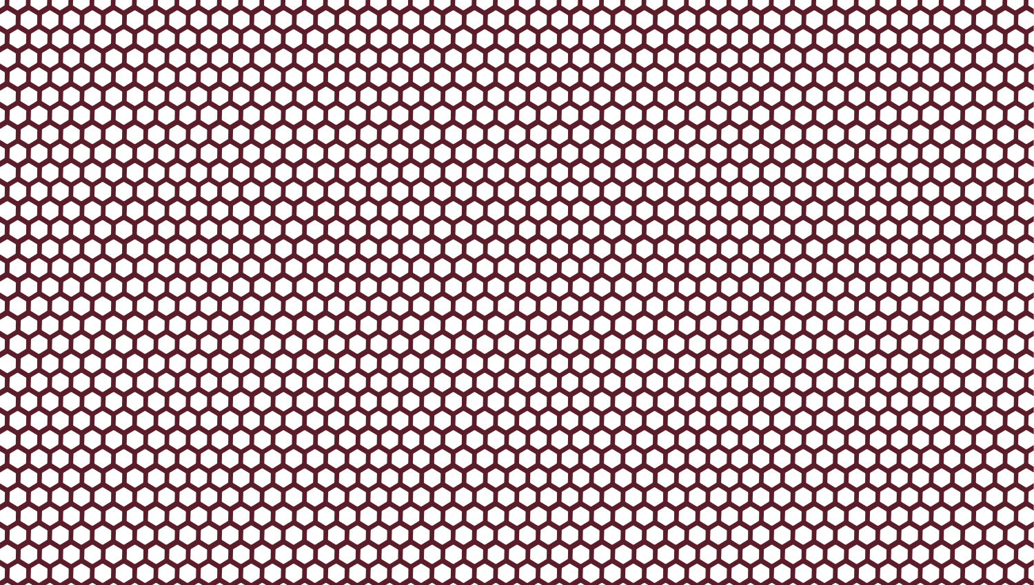 Parasoleil™ Hive© pattern displayed with a burgundy color overlay