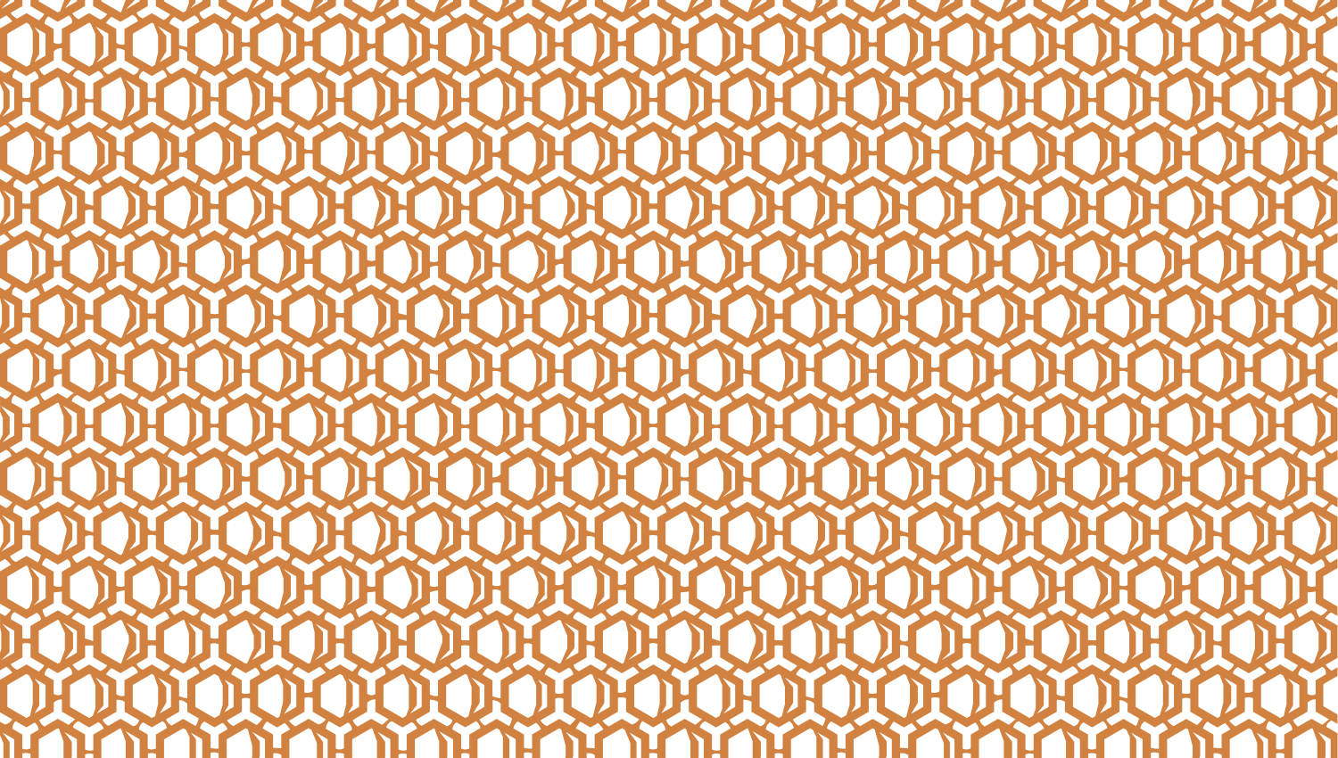 Parasoleil™ Minoan© pattern displayed with a ochre color overlay