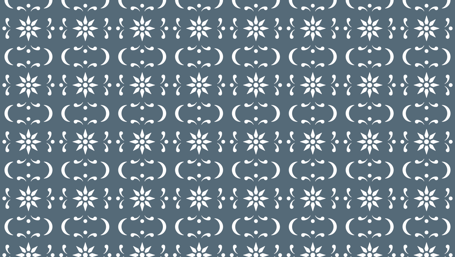 Parasoleil™ Mission© pattern displayed with a blue color overlay