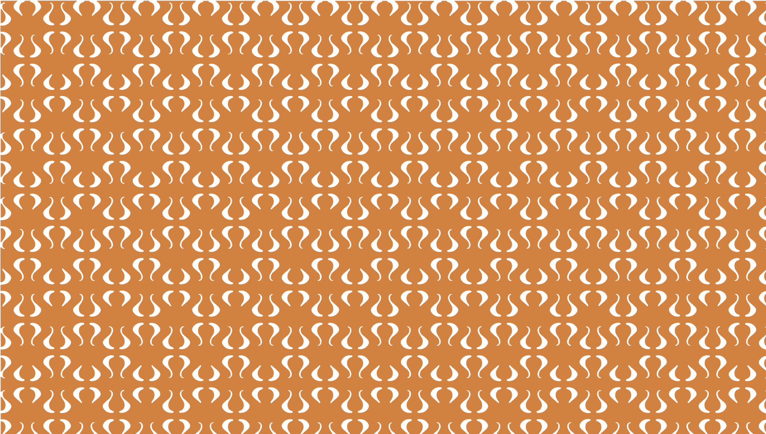 Parasoleil™ Onion© pattern displayed with a ochre color overlay