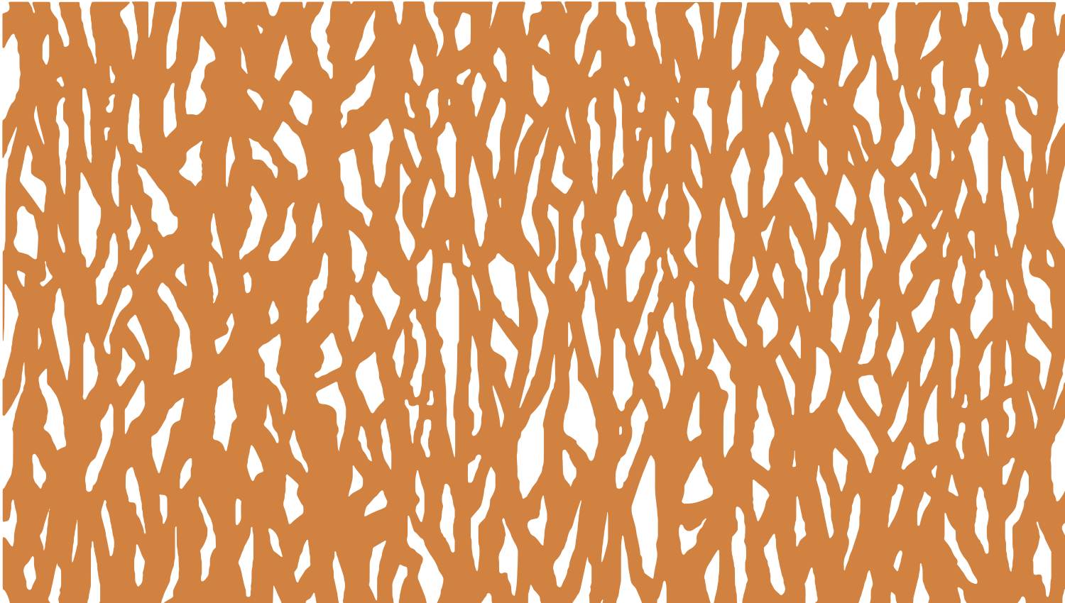 Parasoleil™ Quiet Wood© pattern displayed with a ochre color overlay