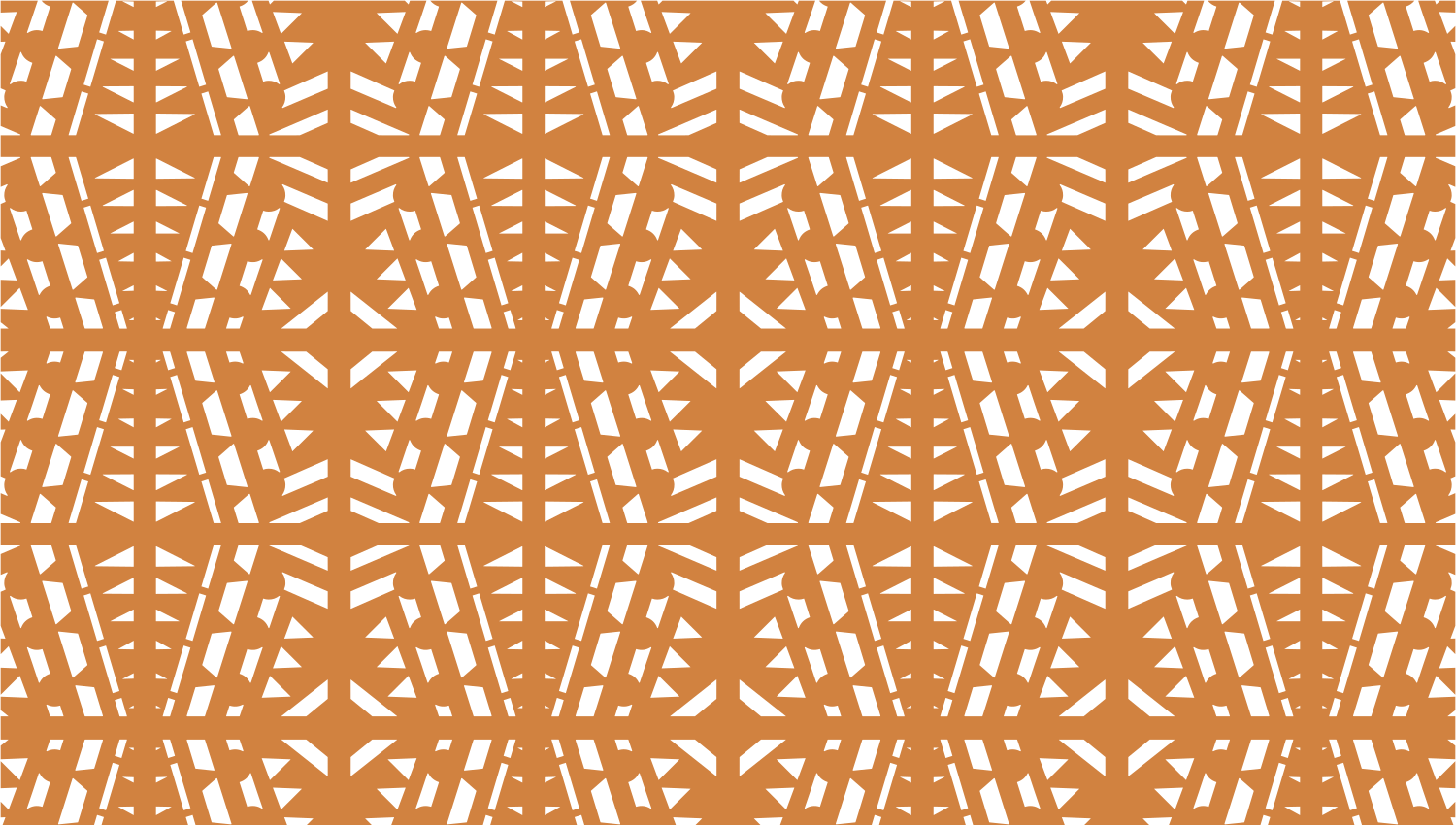 Parasoleil™ Rez Spine© pattern displayed with a ochre color overlay