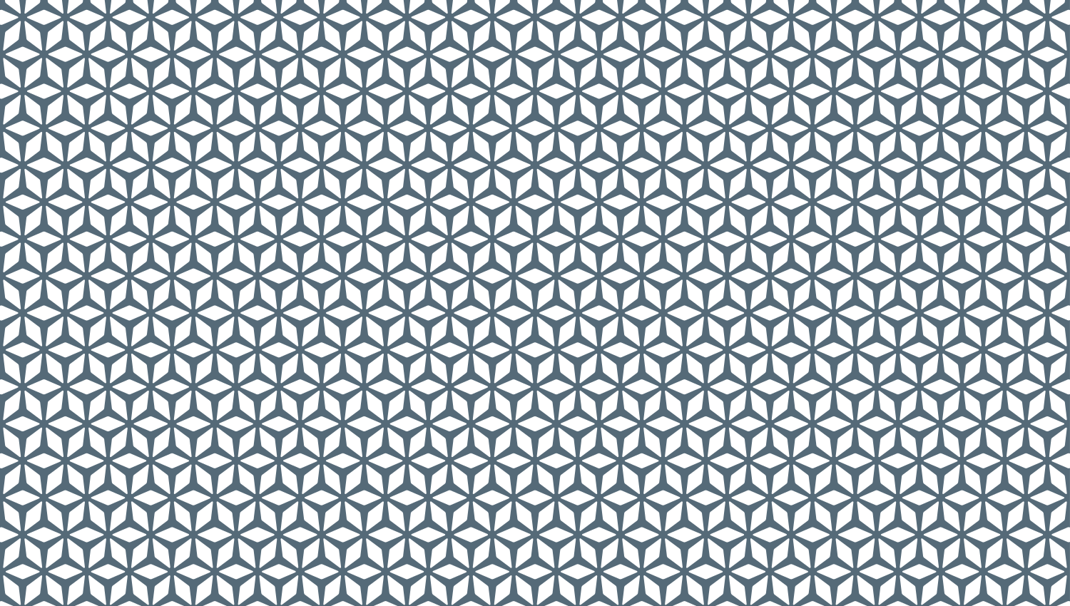 Parasoleil™ Tesseract© pattern displayed with a blue color overlay