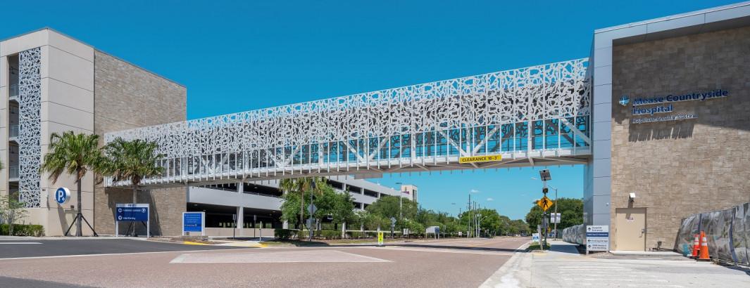 Parasoleil™ Panels in use for the BayCare Mease Countryside Hospital case study