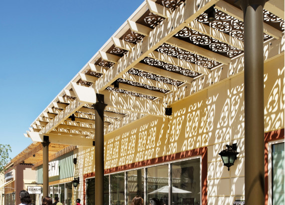 Featured image for the Parasoleil™ "Tanger Outlets" Case Study